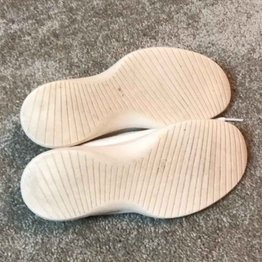 Preowned Womens ALLBIRDS white wool runner sneakers - women’s 8 - Picture 5 of 6
